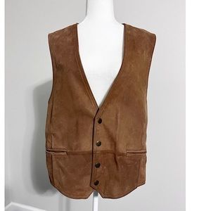 Shafmaster Vintage Leather Vest